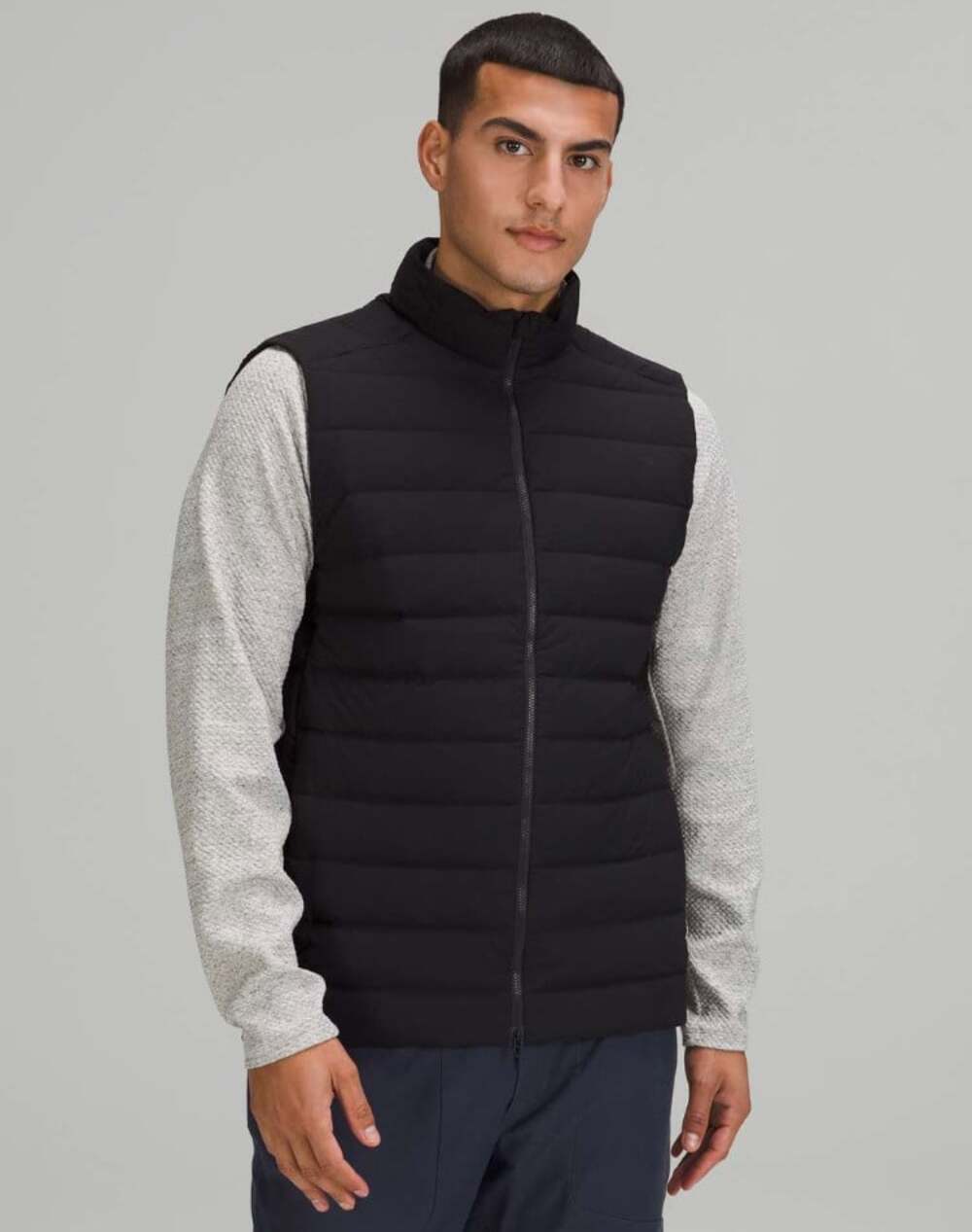 Lululemon Navigation Stretch Down Vest Black Men's Size Medium